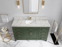 Cambridge 60 in. W x 22 in. D Single Sink Bathroom Vanity - photo 37