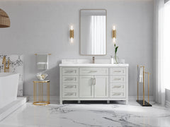 Cambridge 60 in. W x 22 in. D Single Sink Bathroom Vanity - photo 4