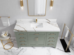 Cambridge 60 in. W x 22 in. D Single Sink Bathroom Vanity - photo 10