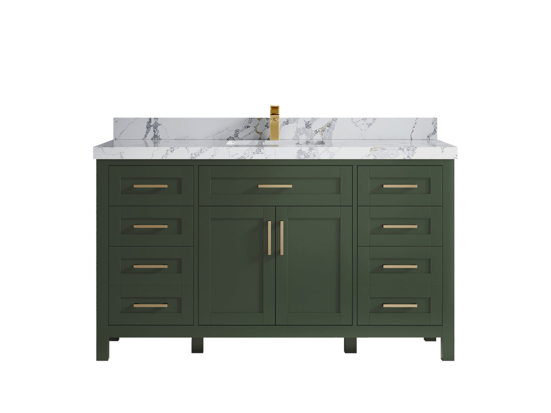 Cambridge 60 in. W x 22 in. D Single Sink Bathroom Vanity - Willow Bath and Vanity