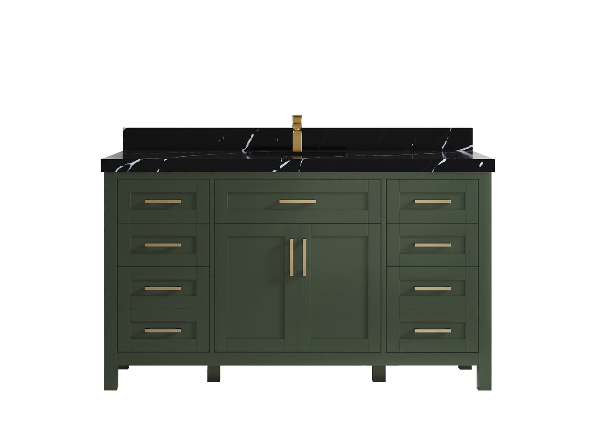 Cambridge 60 in. W x 22 in. D Single Sink Bathroom Vanity - Willow Bath and Vanity