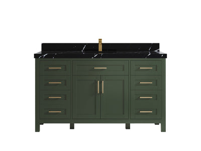 Cambridge 60 in. W x 22 in. D Single Sink Bathroom Vanity - Willow Bath and Vanity