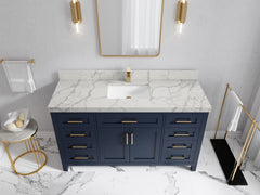 Cambridge 60 in. W x 22 in. D Single Sink Bathroom Vanity - photo 12