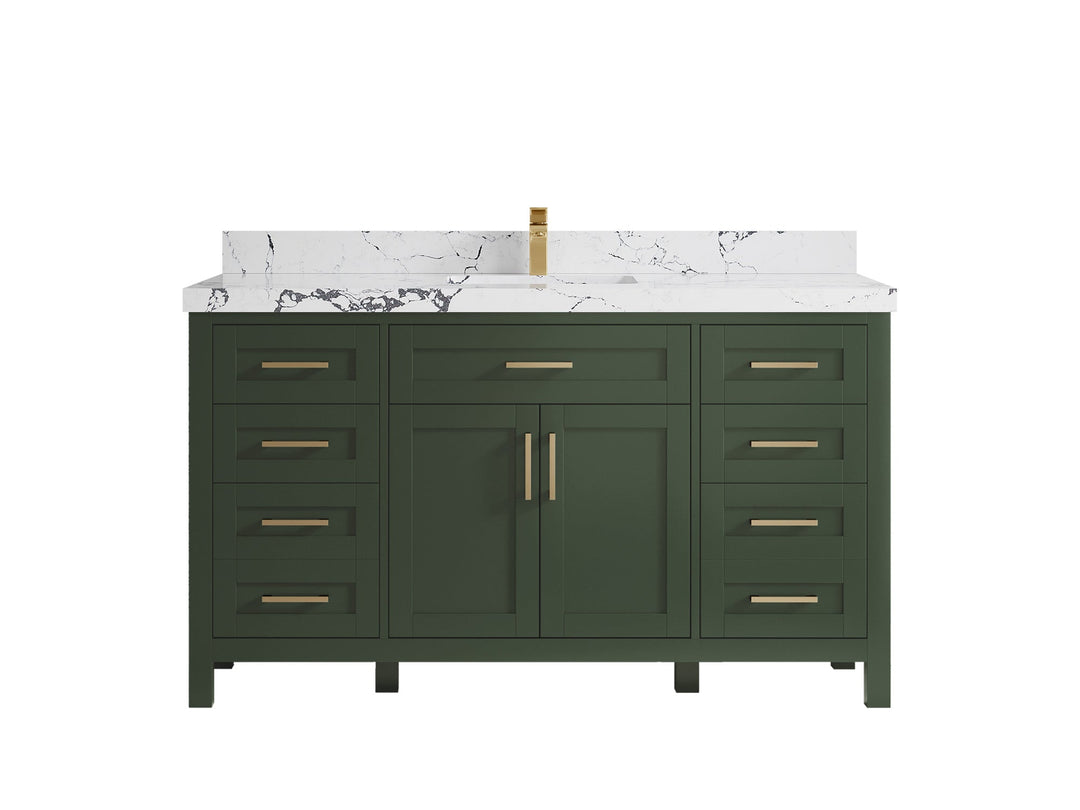 Cambridge 60 in. W x 22 in. D Single Sink Bathroom Vanity - Willow Bath and Vanity