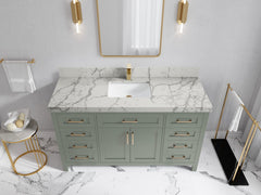 Cambridge 60 in. W x 22 in. D Single Sink Bathroom Vanity - photo 40