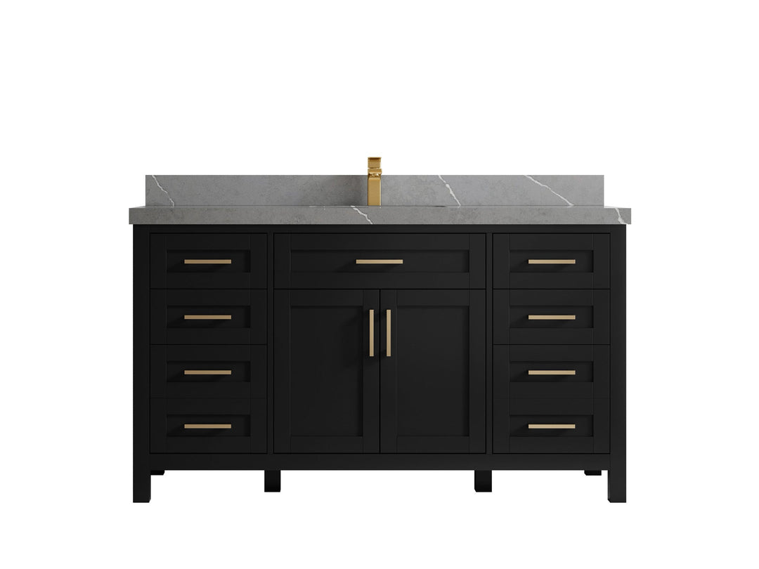Cambridge 60 in. W x 22 in. D Single Sink Bathroom Vanity - Willow Bath and Vanity