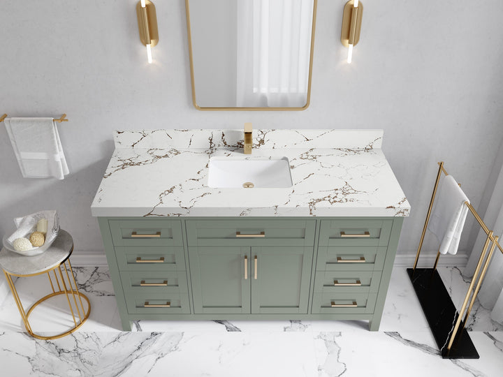 Cambridge 60 in. W x 22 in. D Single Sink Bathroom Vanity - photo 40