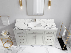 Cambridge 60 in. W x 22 in. D Single Sink Bathroom Vanity - photo 37