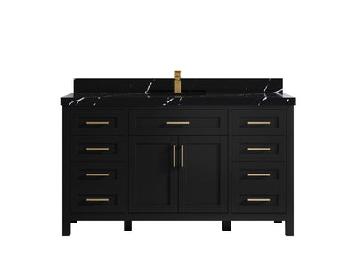 Cambridge 60 in. W x 22 in. D Single Sink Bathroom Vanity - Willow Bath and Vanity
