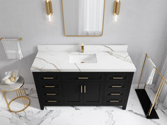 Cambridge 60 in. W x 22 in. D Single Sink Bathroom Vanity - photo 13