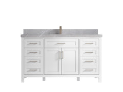 Cambridge 60 in. W x 22 in. D Single Sink Bathroom Vanity - photo 36