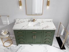Cambridge 60 in. W x 22 in. D Single Sink Bathroom Vanity - photo 29