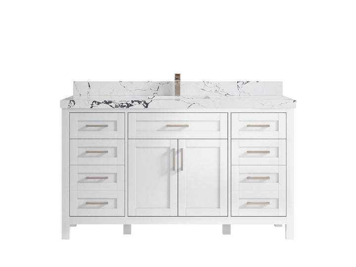 Cambridge 60 in. W x 22 in. D Single Sink Bathroom Vanity - photo 47