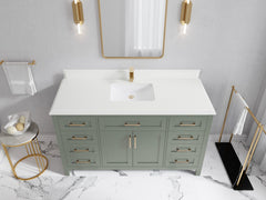 Cambridge 60 in. W x 22 in. D Single Sink Bathroom Vanity - photo 26