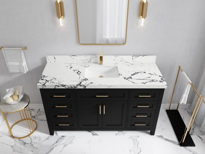 Cambridge 60 in. W x 22 in. D Single Sink Bathroom Vanity - photo 48