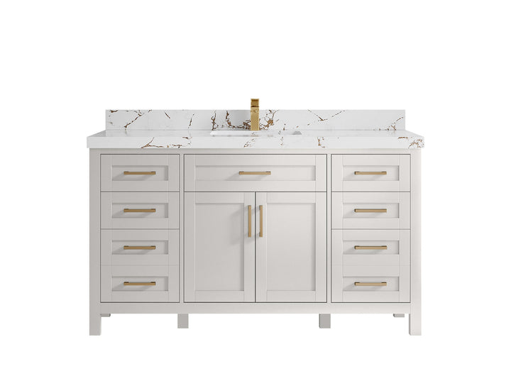 Cambridge 60 in. W x 22 in. D Single Sink Bathroom Vanity - photo 37