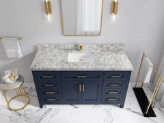 Cambridge 60 in. W x 22 in. D Single Sink Bathroom Vanity - photo 28