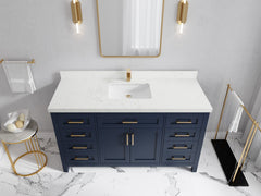 Cambridge 60 in. W x 22 in. D Single Sink Bathroom Vanity - photo 38