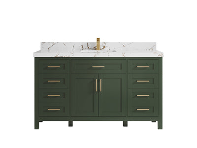 Cambridge 60 in. W x 22 in. D Single Sink Bathroom Vanity - Willow Bath and Vanity