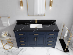 Cambridge 60 in. W x 22 in. D Single Sink Bathroom Vanity - photo 16