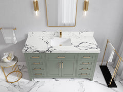 Cambridge 60 in. W x 22 in. D Single Sink Bathroom Vanity - photo 38