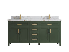 Cambridge 72 in. W x 22 in. D Double Sink Bathroom Vanity - photo 42