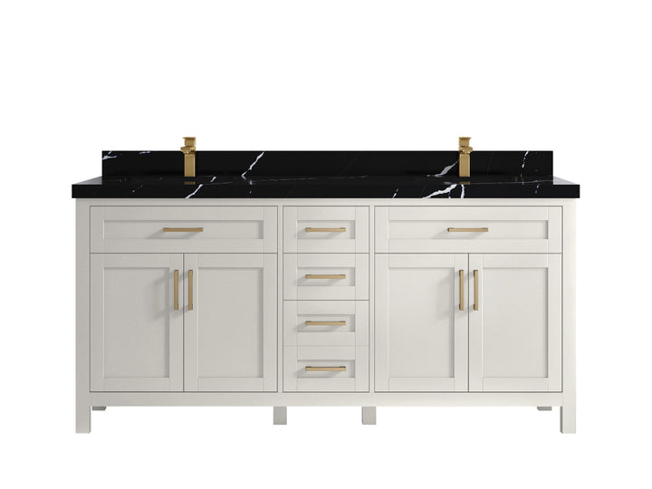 Cambridge 72 in. W x 22 in. D Double Sink Bathroom Vanity - photo 17