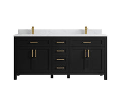 Cambridge 72 in. W x 22 in. D Double Sink Bathroom Vanity - photo 26