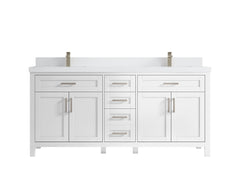 Cambridge 72 in. W x 22 in. D Double Sink Bathroom Vanity - photo 10