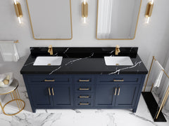 Cambridge 72 in. W x 22 in. D Double Sink Bathroom Vanity - photo 35