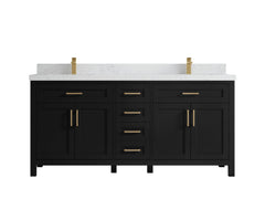 Cambridge 72 in. W x 22 in. D Double Sink Bathroom Vanity - photo 32