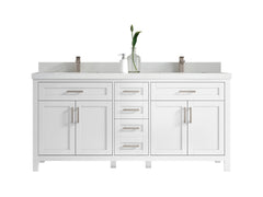 Cambridge 72 in. W x 22 in. D Double Sink Bathroom Vanity - photo 1