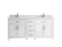 Cambridge 72 in. W x 22 in. D Double Sink Bathroom Vanity - photo 34