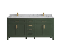 Cambridge 72 in. W x 22 in. D Double Sink Bathroom Vanity - photo 8