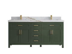 Cambridge 72 in. W x 22 in. D Double Sink Bathroom Vanity - photo 14