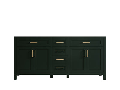 Cambridge 72 in. W x 22 in. D Double Sink Bathroom Vanity - Willow Bath and Vanity