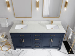 Cambridge 72 in. W x 22 in. D Double Sink Bathroom Vanity - photo 41