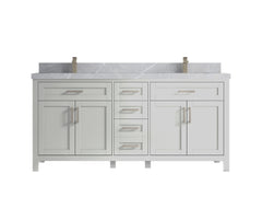 Cambridge 72 in. W x 22 in. D Double Sink Bathroom Vanity - photo 30