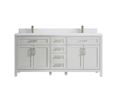 Cambridge 72 in. W x 22 in. D Double Sink Bathroom Vanity - photo 26