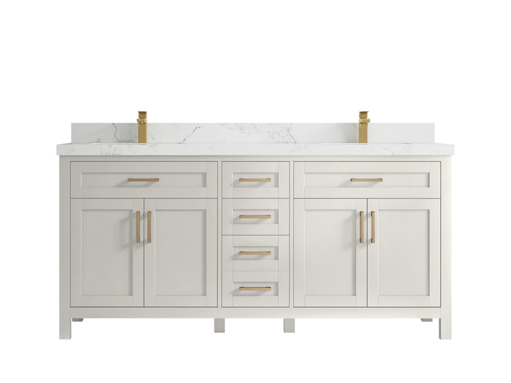 Cambridge 72 in. W x 22 in. D Double Sink Bathroom Vanity - photo 15