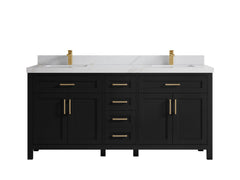 Cambridge 72 in. W x 22 in. D Double Sink Bathroom Vanity - photo 20