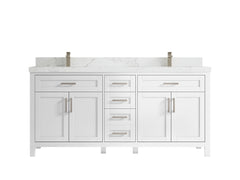 Cambridge 72 in. W x 22 in. D Double Sink Bathroom Vanity - photo 18