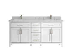 Cambridge 72 in. W x 22 in. D Double Sink Bathroom Vanity - photo 8