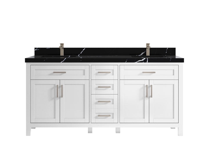 Cambridge 72 in. W x 22 in. D Double Sink Bathroom Vanity - photo 17