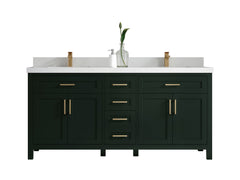 Cambridge 72 in. W x 22 in. D Double Sink Bathroom Vanity - photo 1