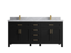 Cambridge 72 in. W x 22 in. D Double Sink Bathroom Vanity - photo 18