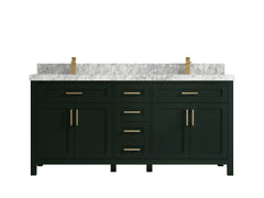 Cambridge 72 in. W x 22 in. D Double Sink Bathroom Vanity - photo 26