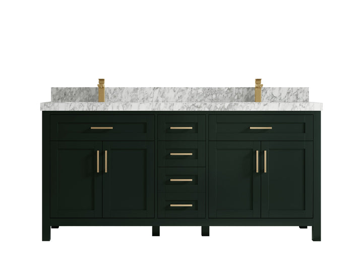 Cambridge 72 in. W x 22 in. D Double Sink Bathroom Vanity - photo 26