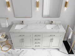 Cambridge 72 in. W x 22 in. D Double Sink Bathroom Vanity - photo 39