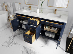 Cambridge 72 in. W x 22 in. D Double Sink Bathroom Vanity - photo 3